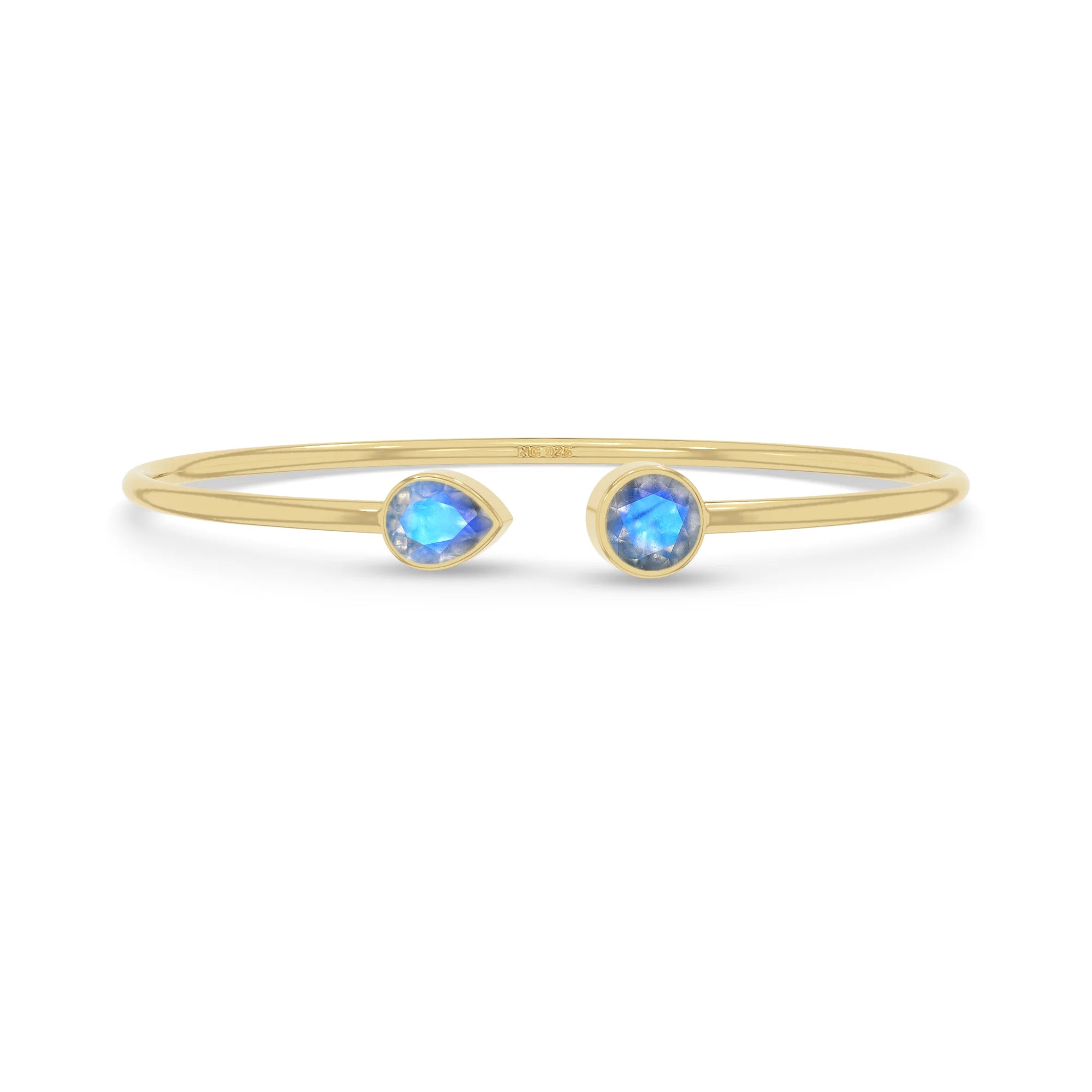 labradorite cut bracelet