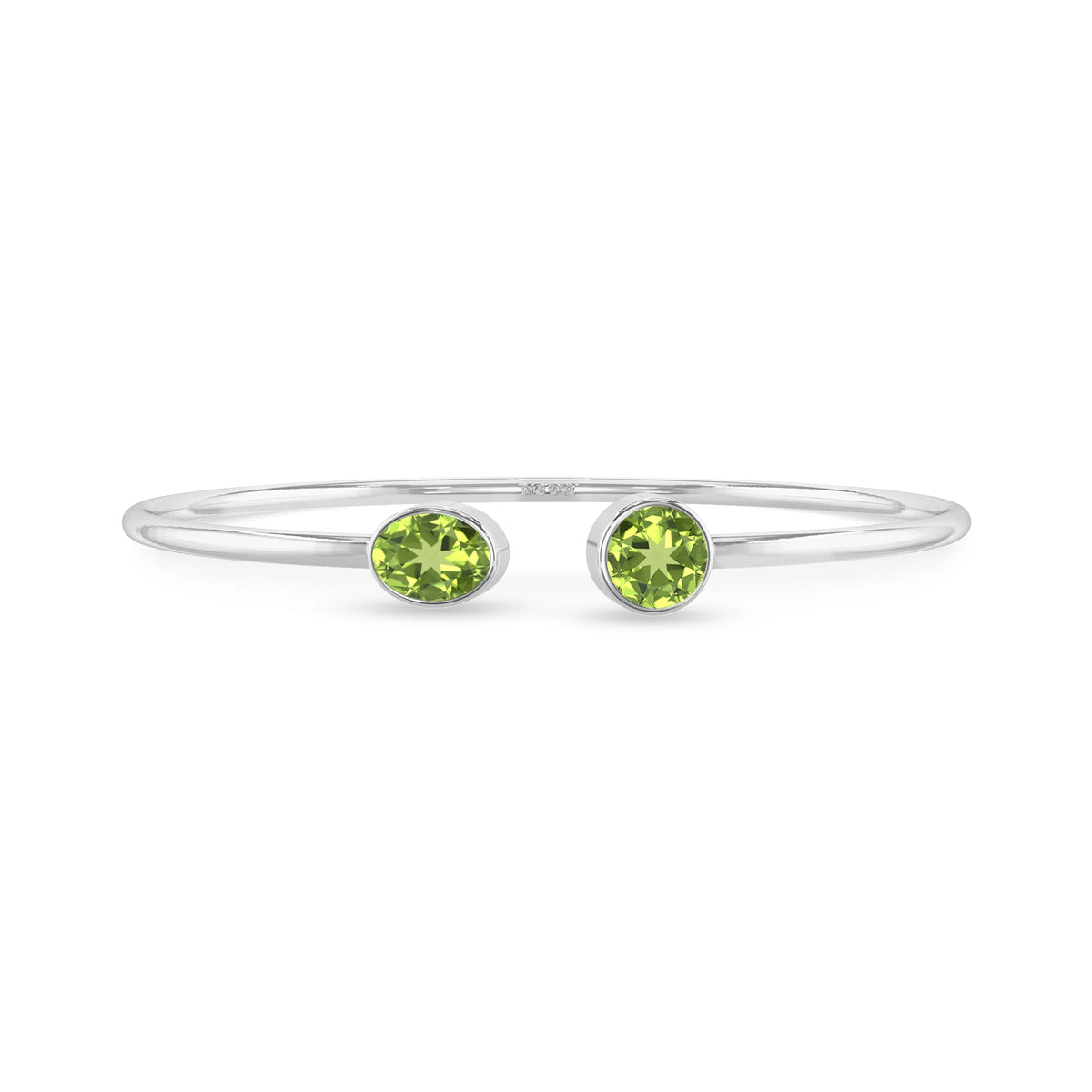 peridot cut bracelet