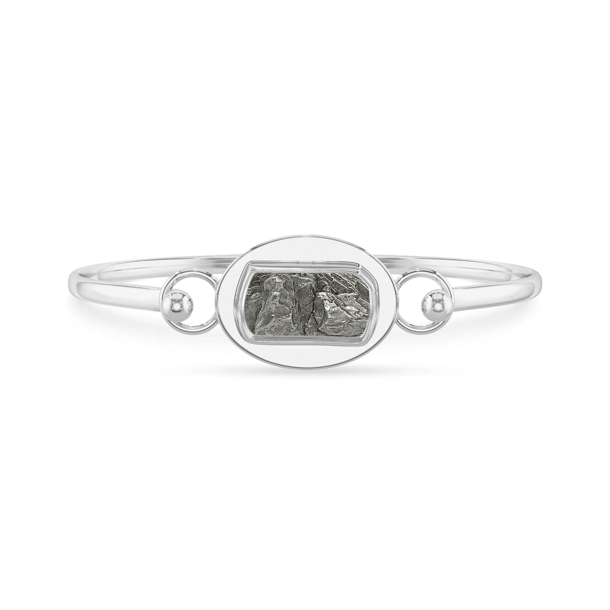 meteorite rough bracelet