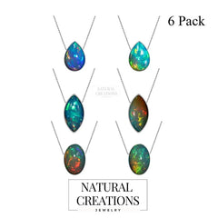 ethiopian opal pendant