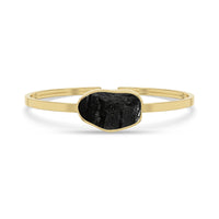 black tourmaline rough bracelet