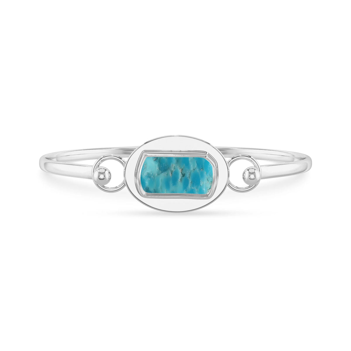 turquoise rough bracelet