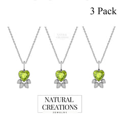 peridot pendant