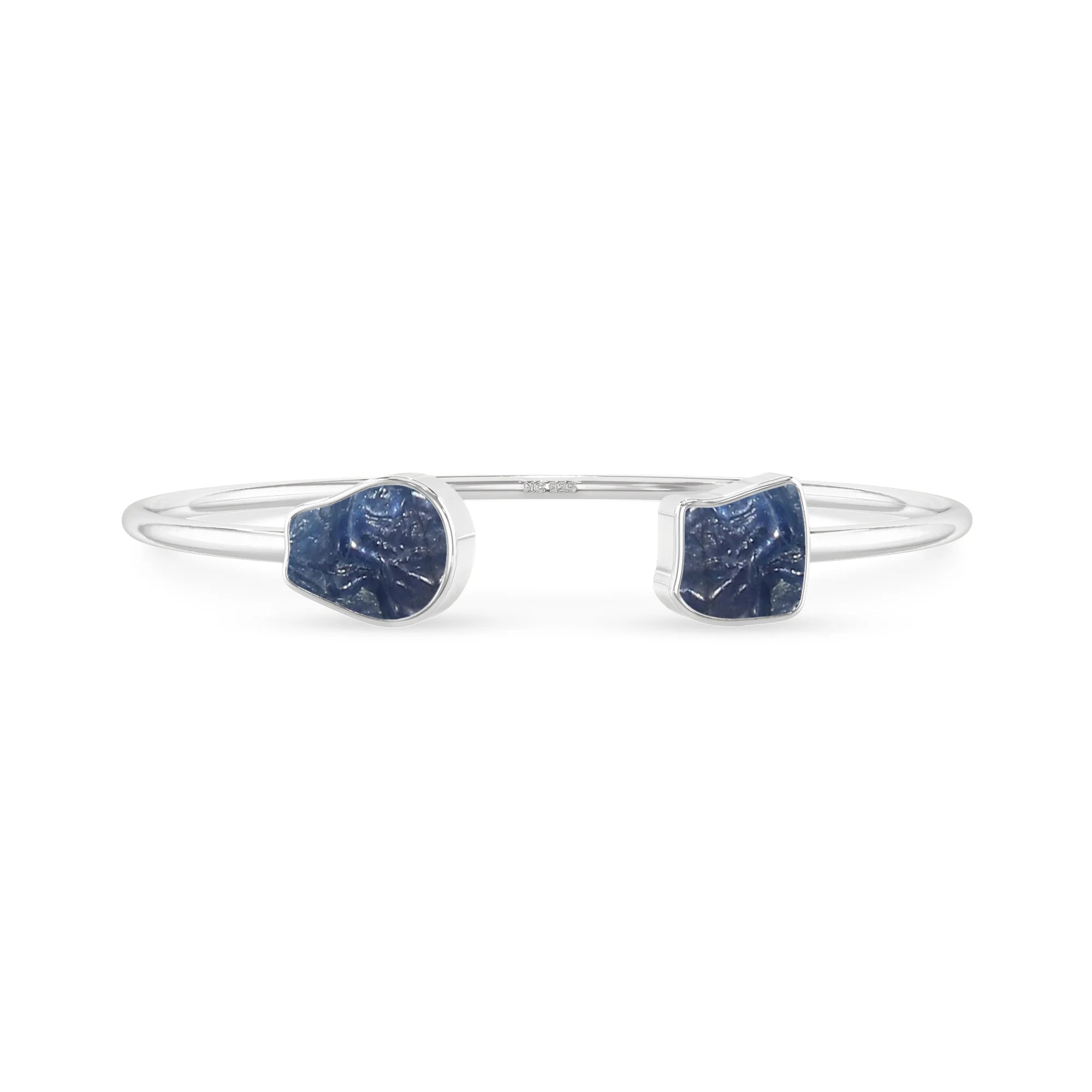 blue sapphire twister bracelet