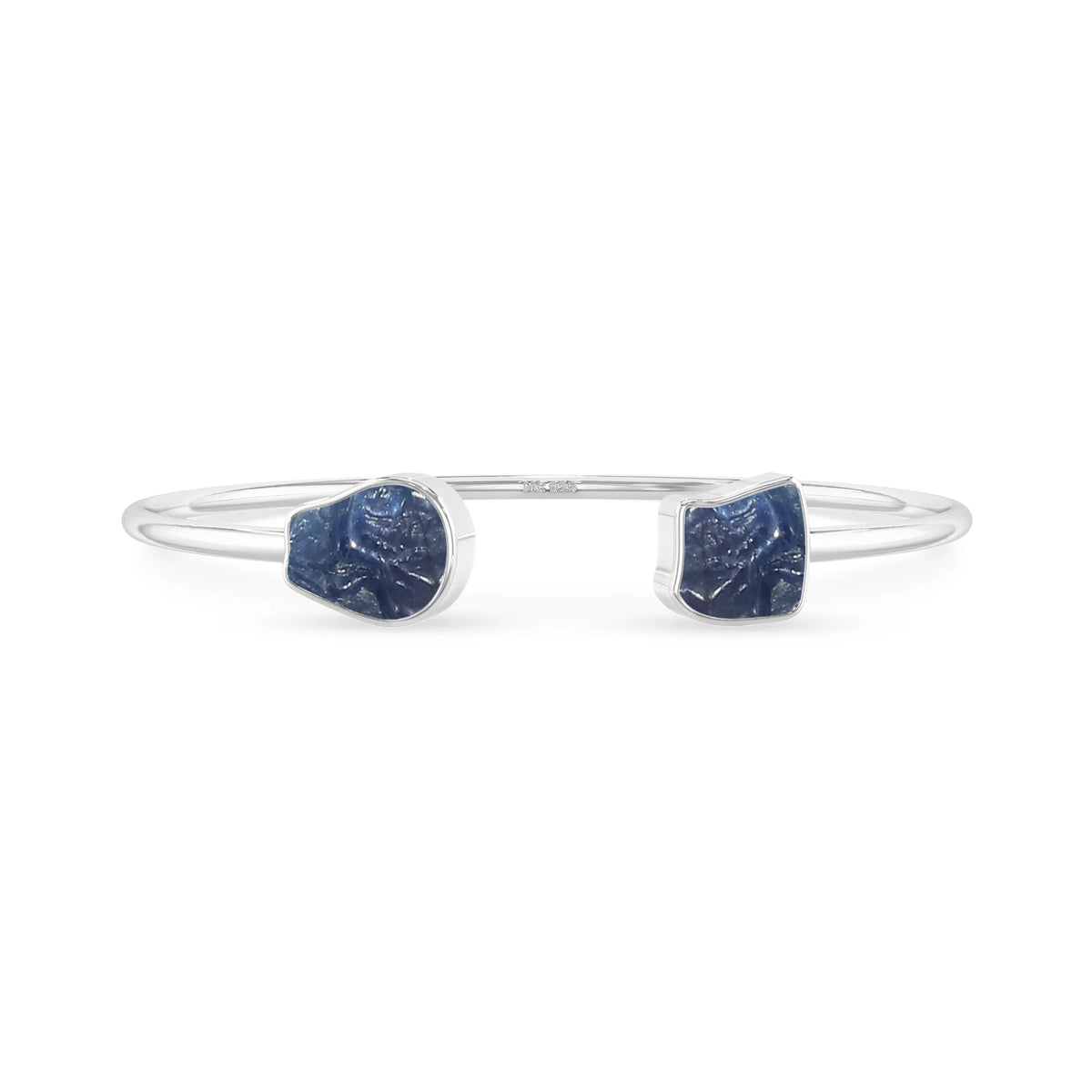 blue sapphire twister bracelet