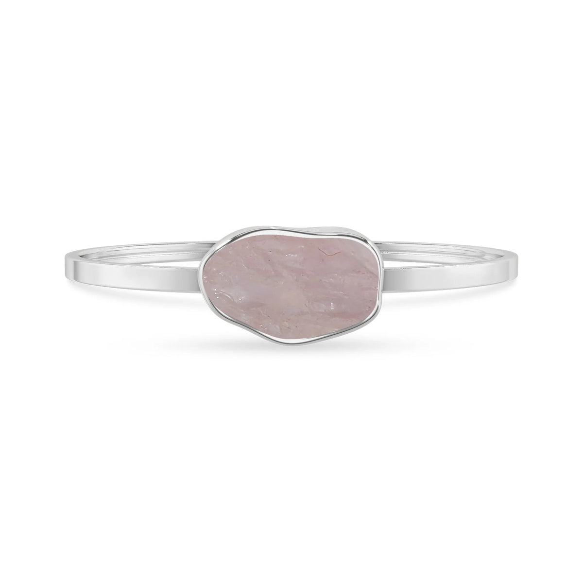 morganite rough bracelet