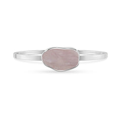 morganite rough bracelet