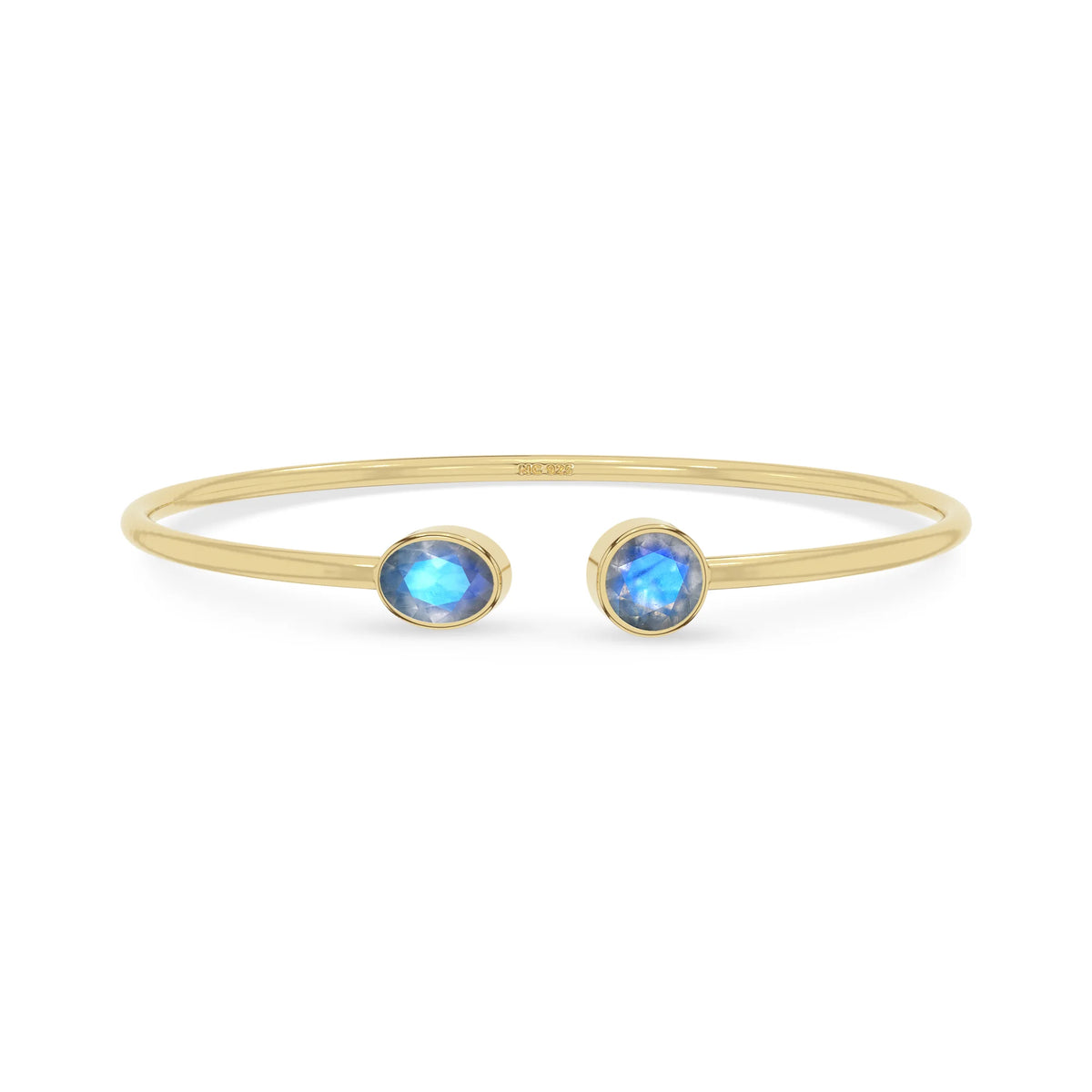 labradorite cut bracelet