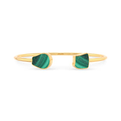 malachite twister bracelet