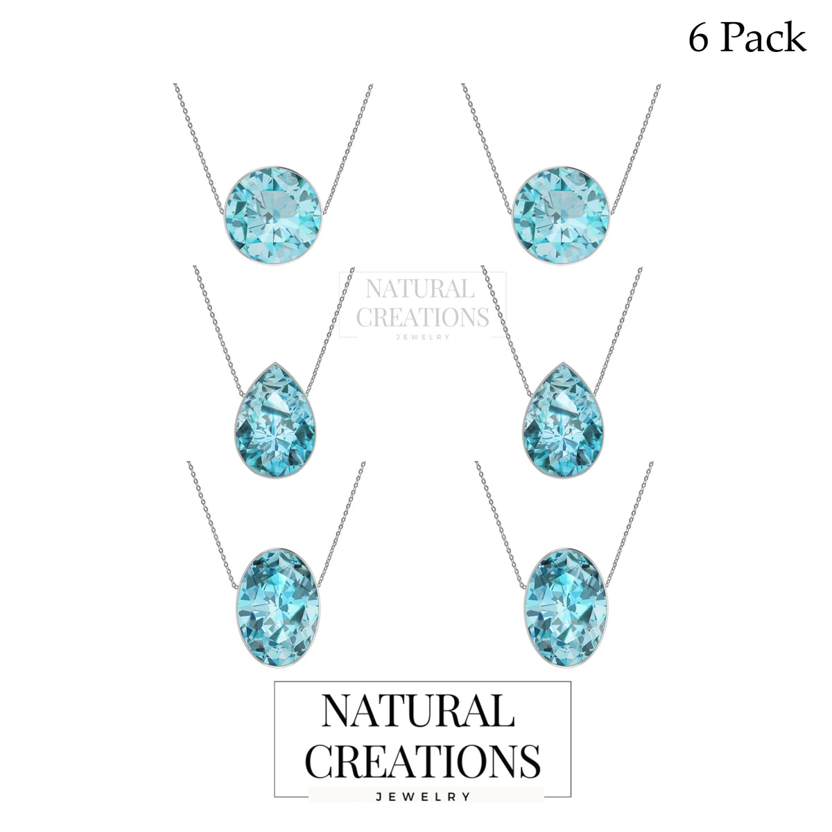 aquamarine pendant