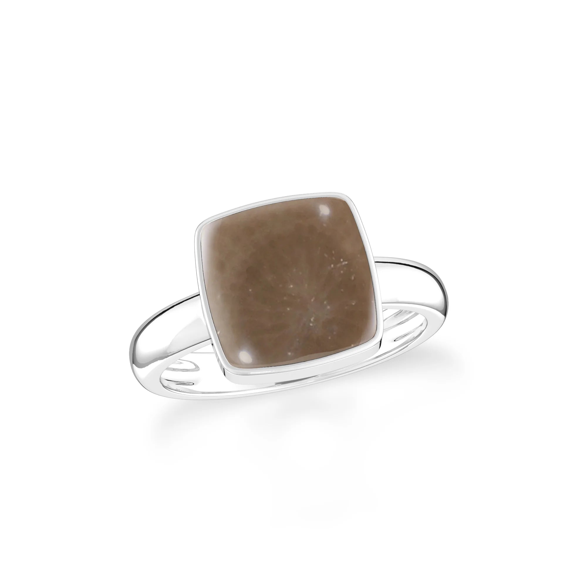 petoskey bezel-set ring