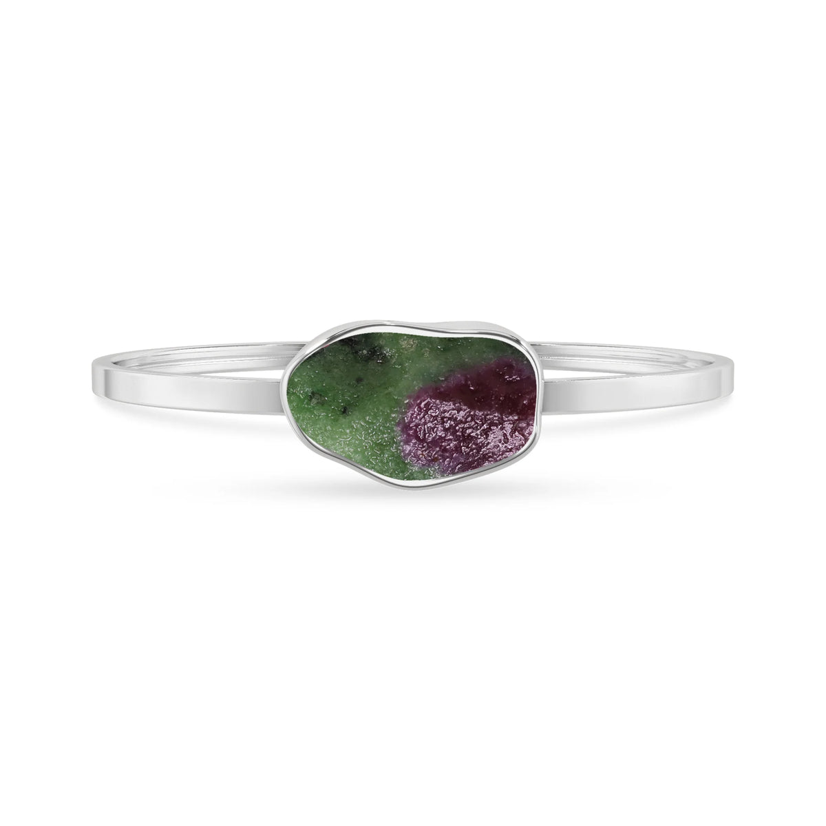 ruby-zoisite rough bracelet