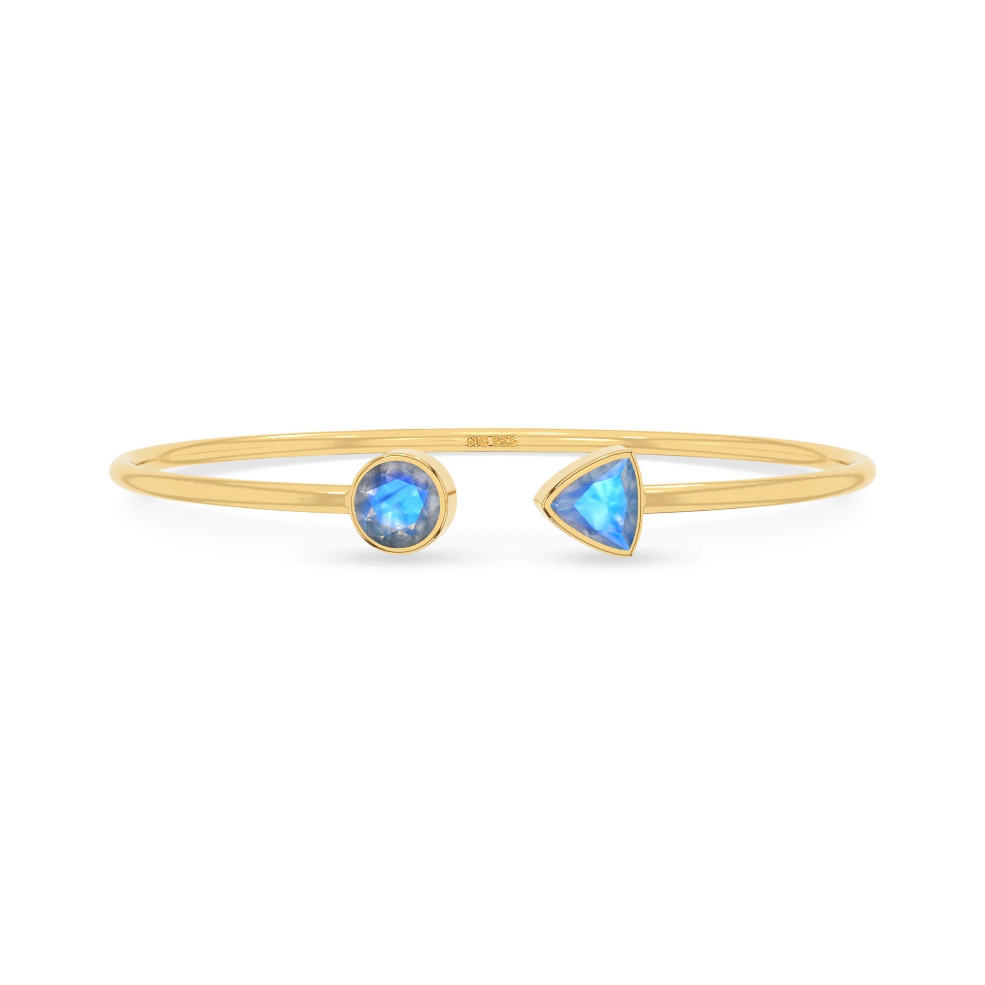 labradorite cut bracelet