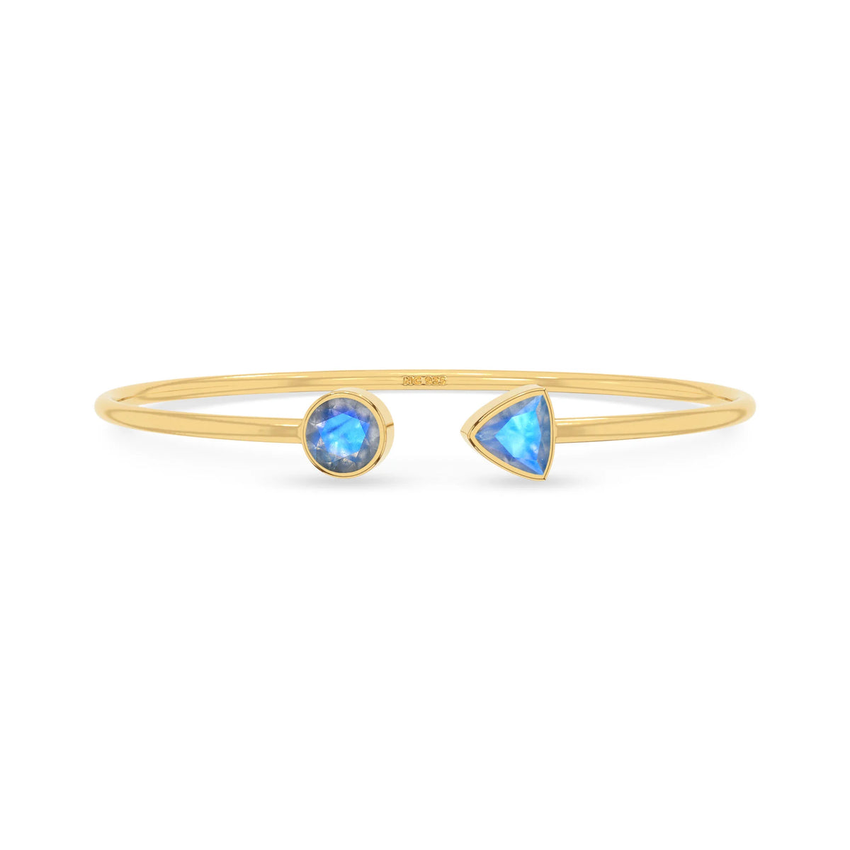 labradorite cut bracelet