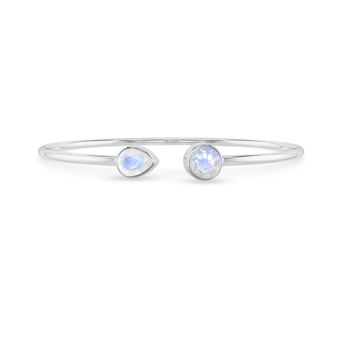 rainbow moonstone cut bracelet