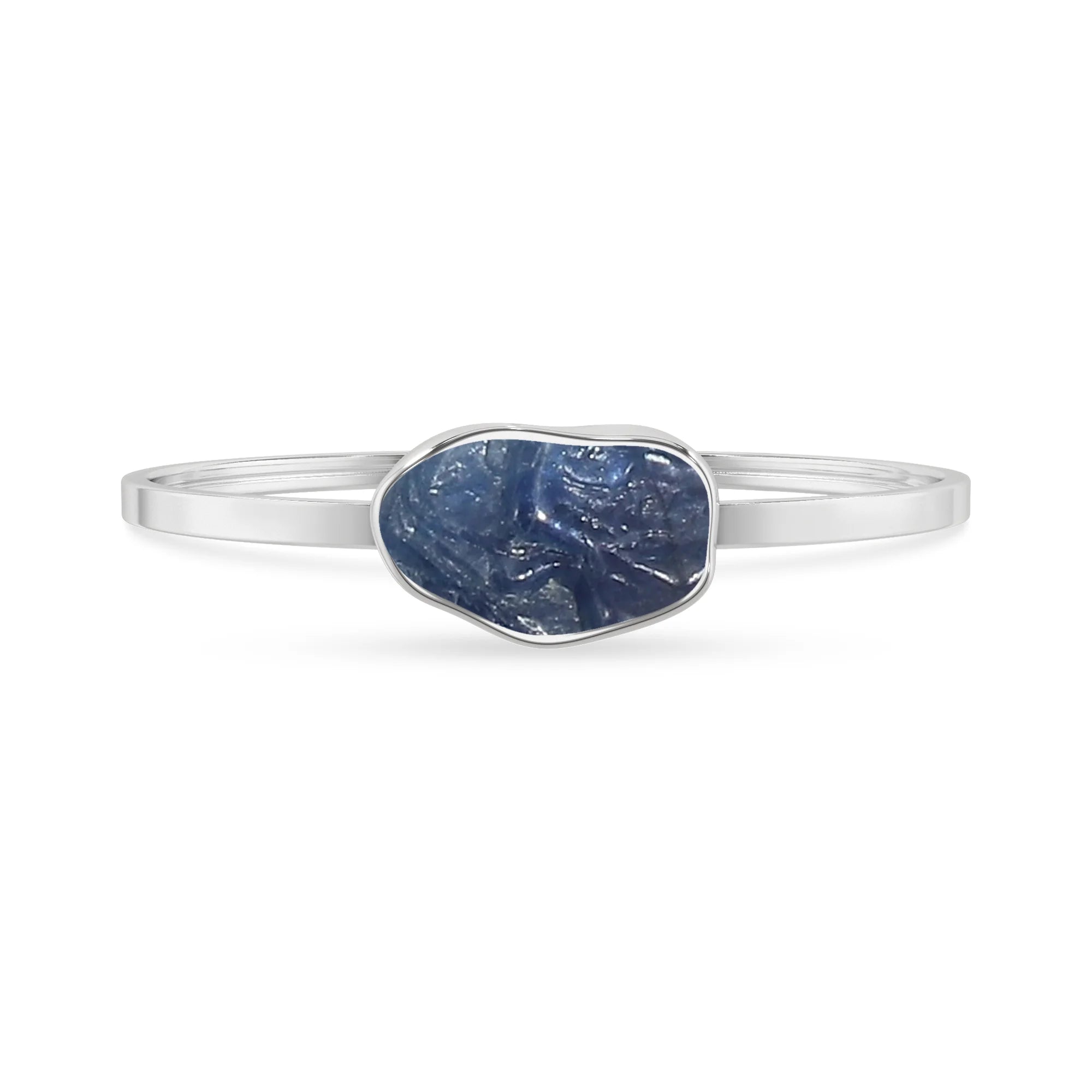 blue sapphire rough bracelet