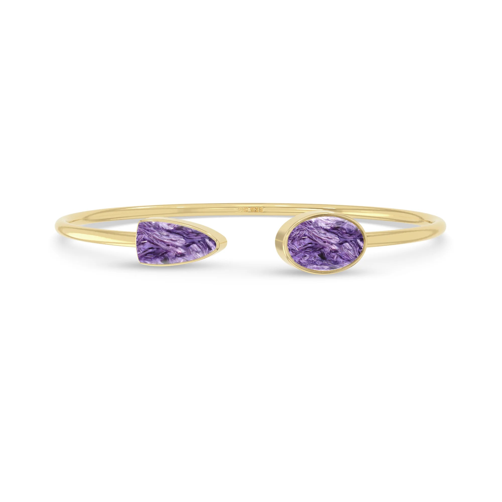 charoite cab bracelet