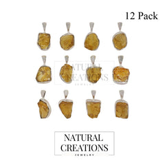 citrine pendant
