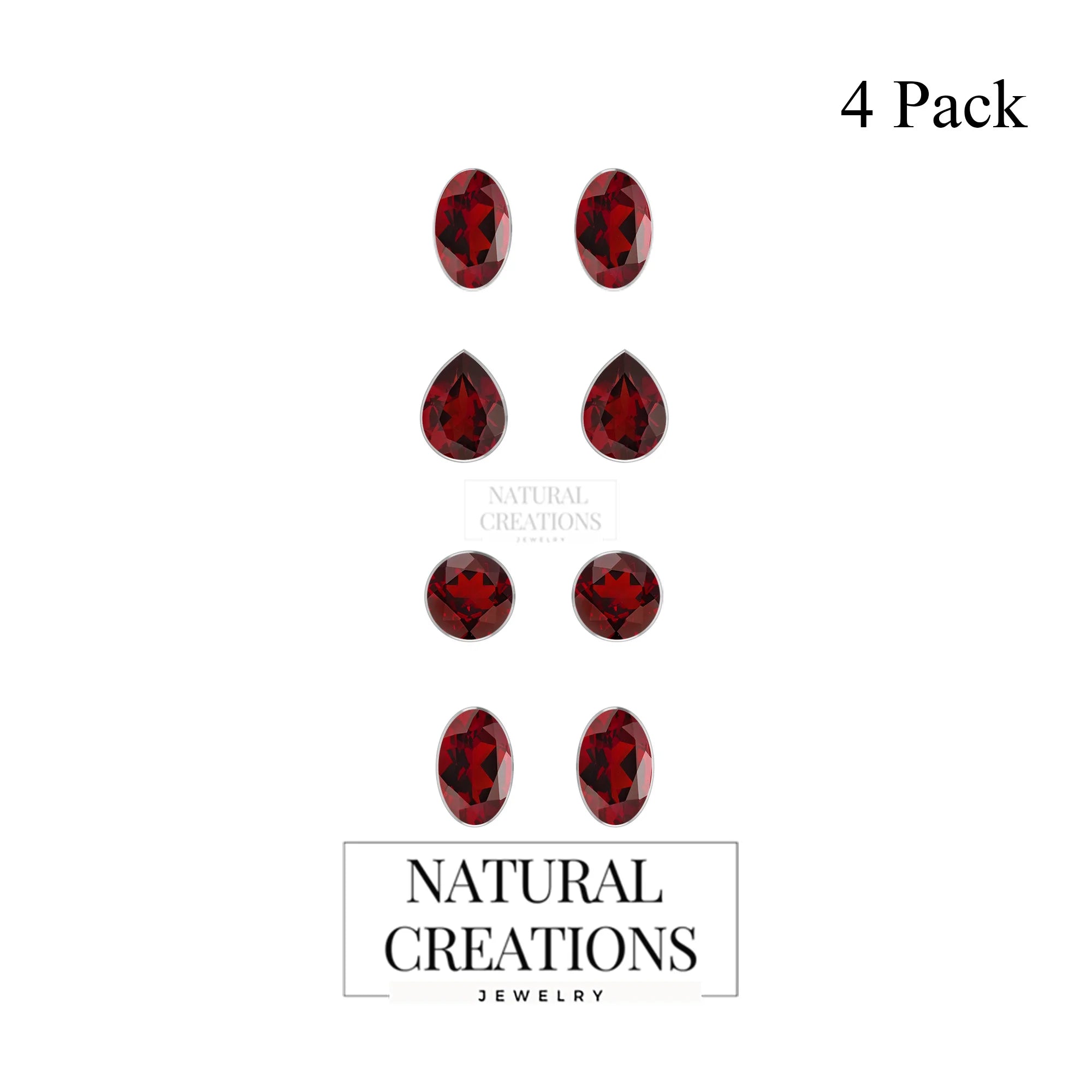 garnet earrings 