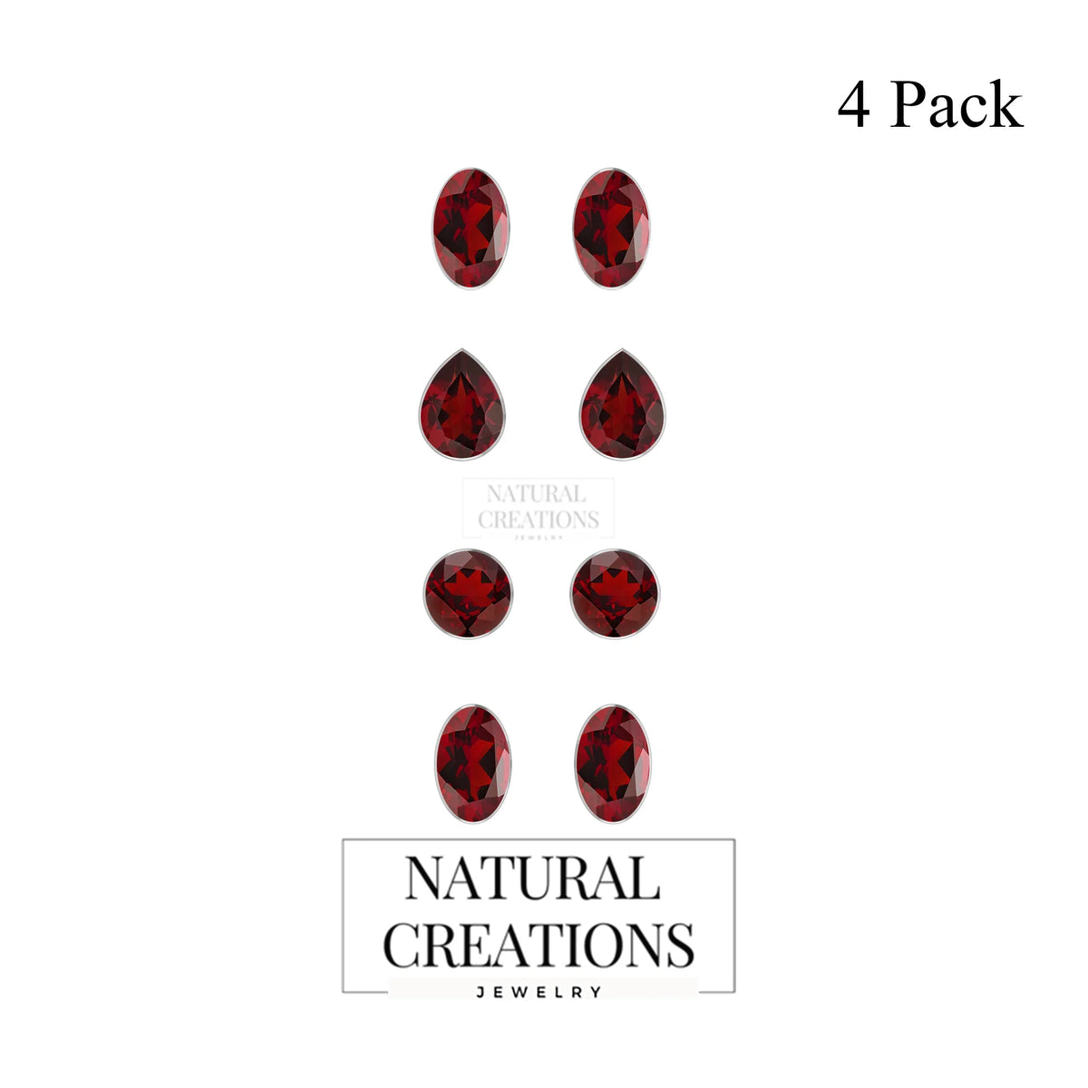 garnet earrings 