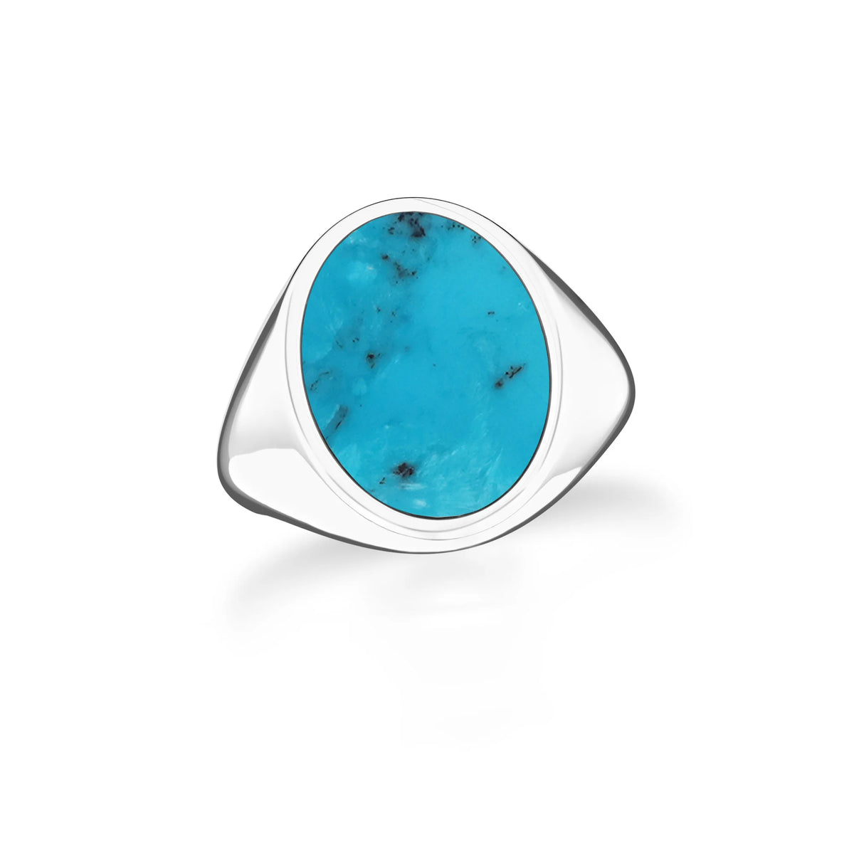 shattuckite bezel-set ring