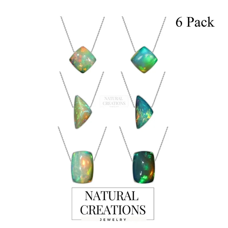 ethiopian opal pendant