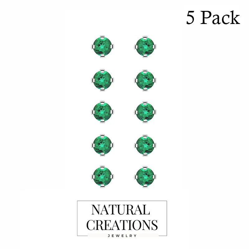 emerald earrings 
