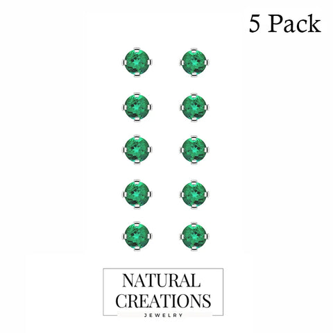 emerald earrings 