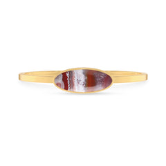 crazy lace agate rough bracelet