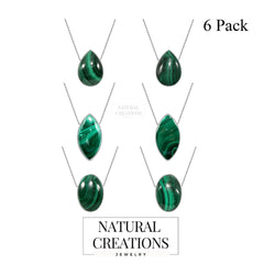 malachite pendant