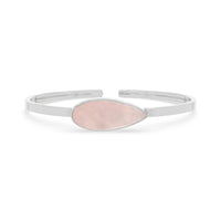 rose quartz rough bracelet