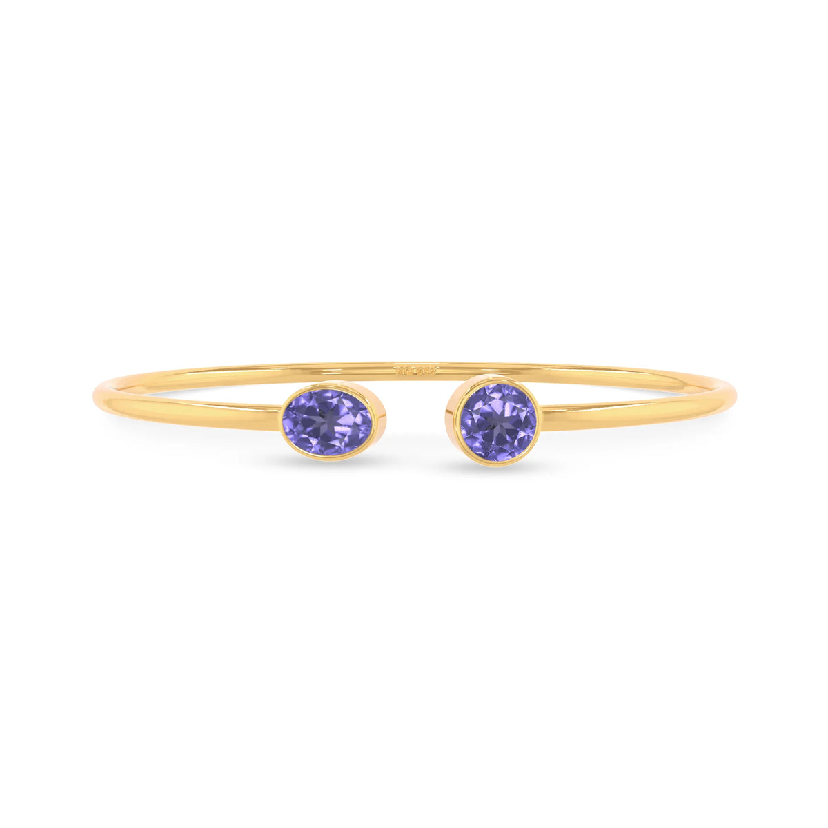 tanzanite cut bracelet