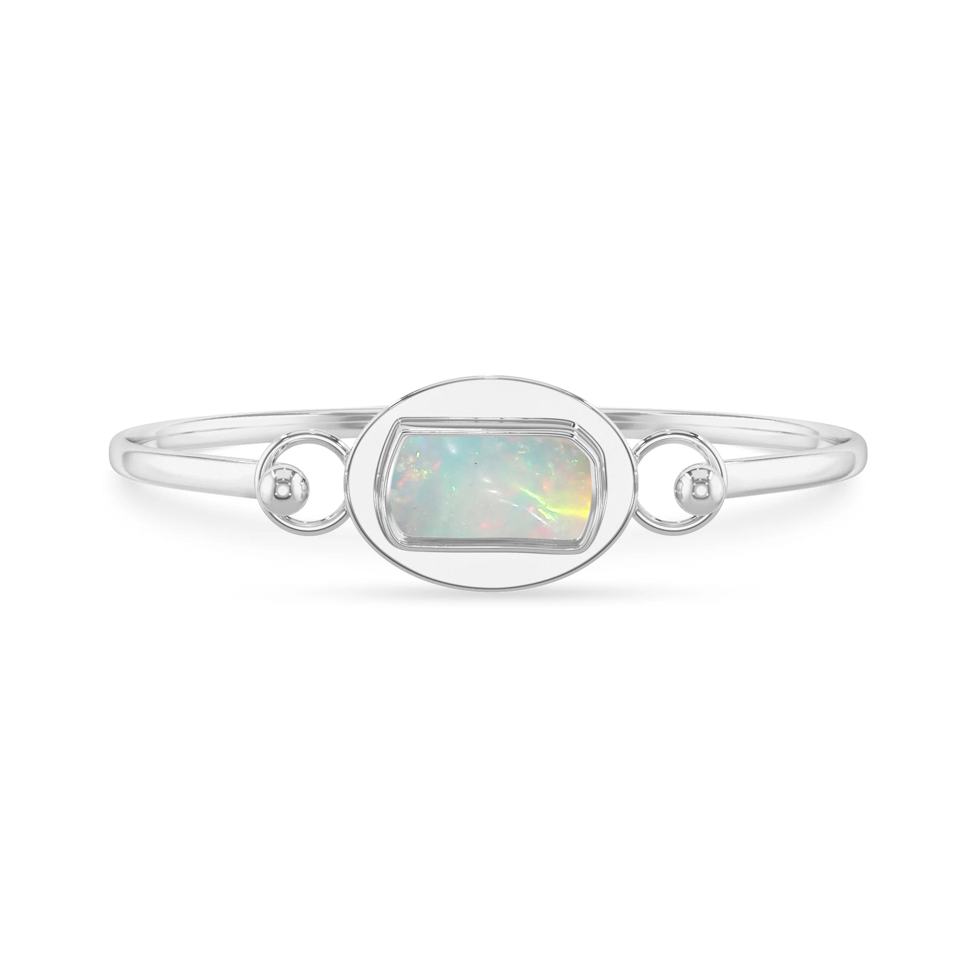 ethiopian opal rough bracelet