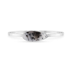 dendritic opal rough bracelet