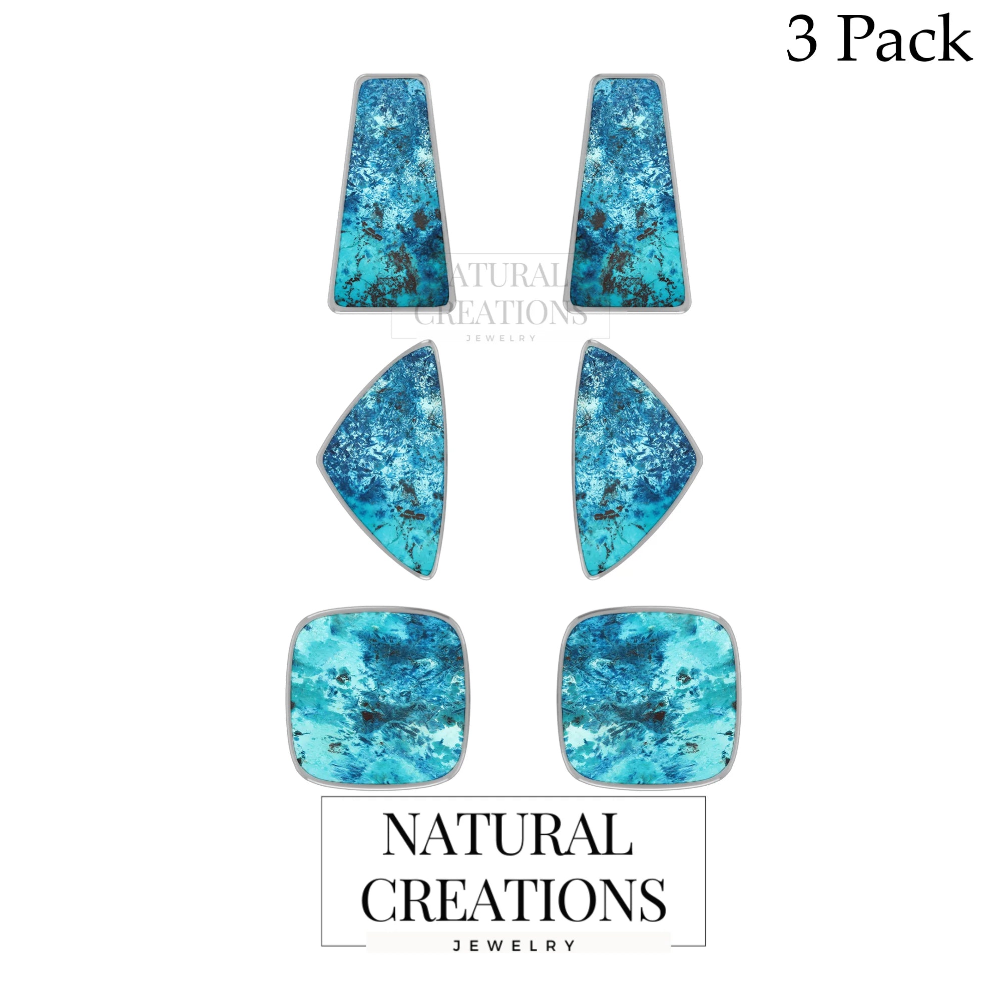 shattuckite earrings