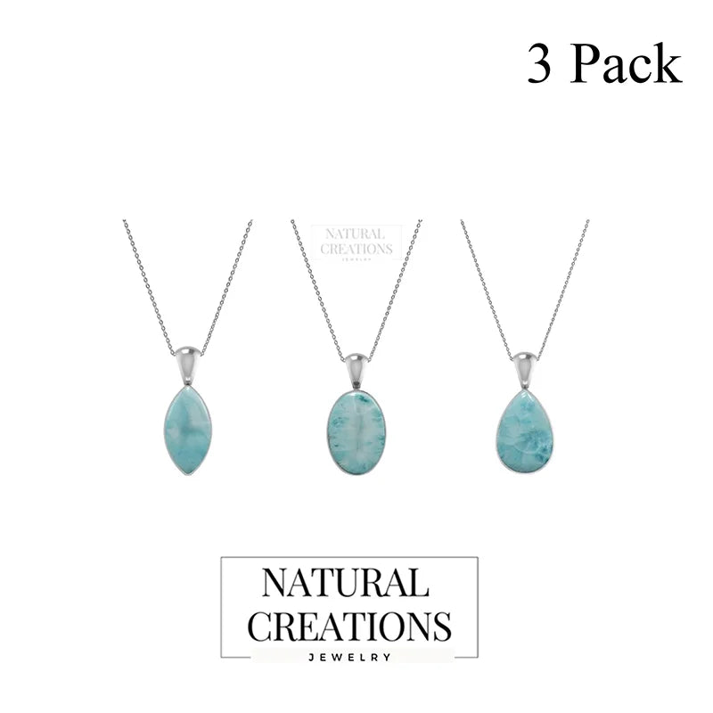 larimar pendant