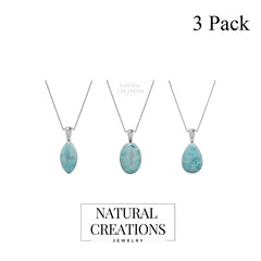 larimar pendant