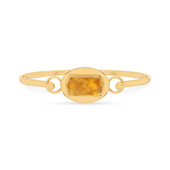 citrine rough bracelet