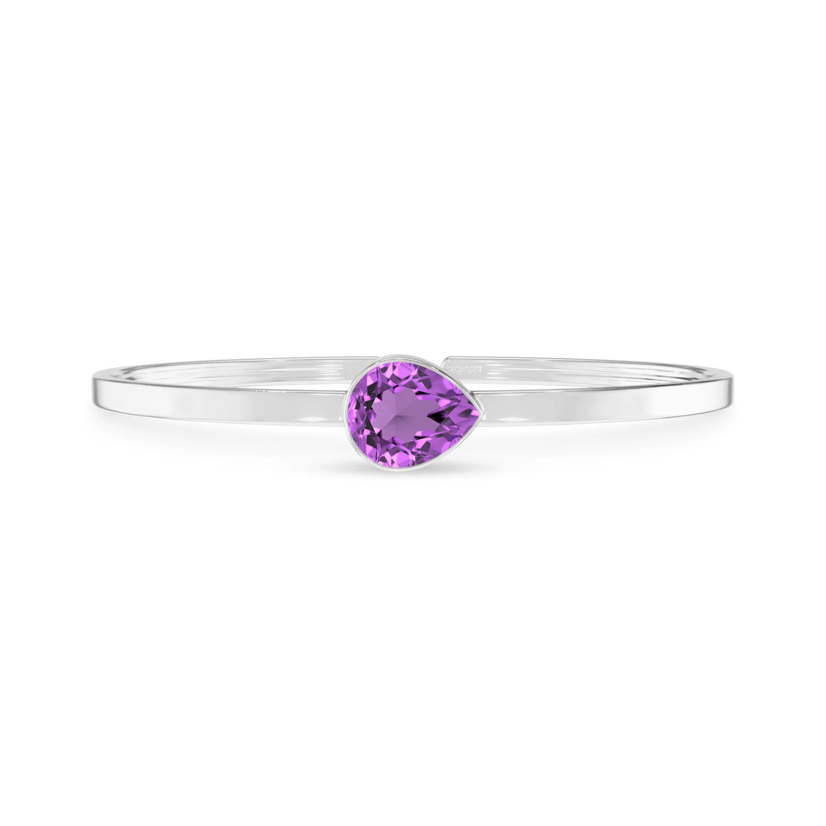 amethyst cut bracelet