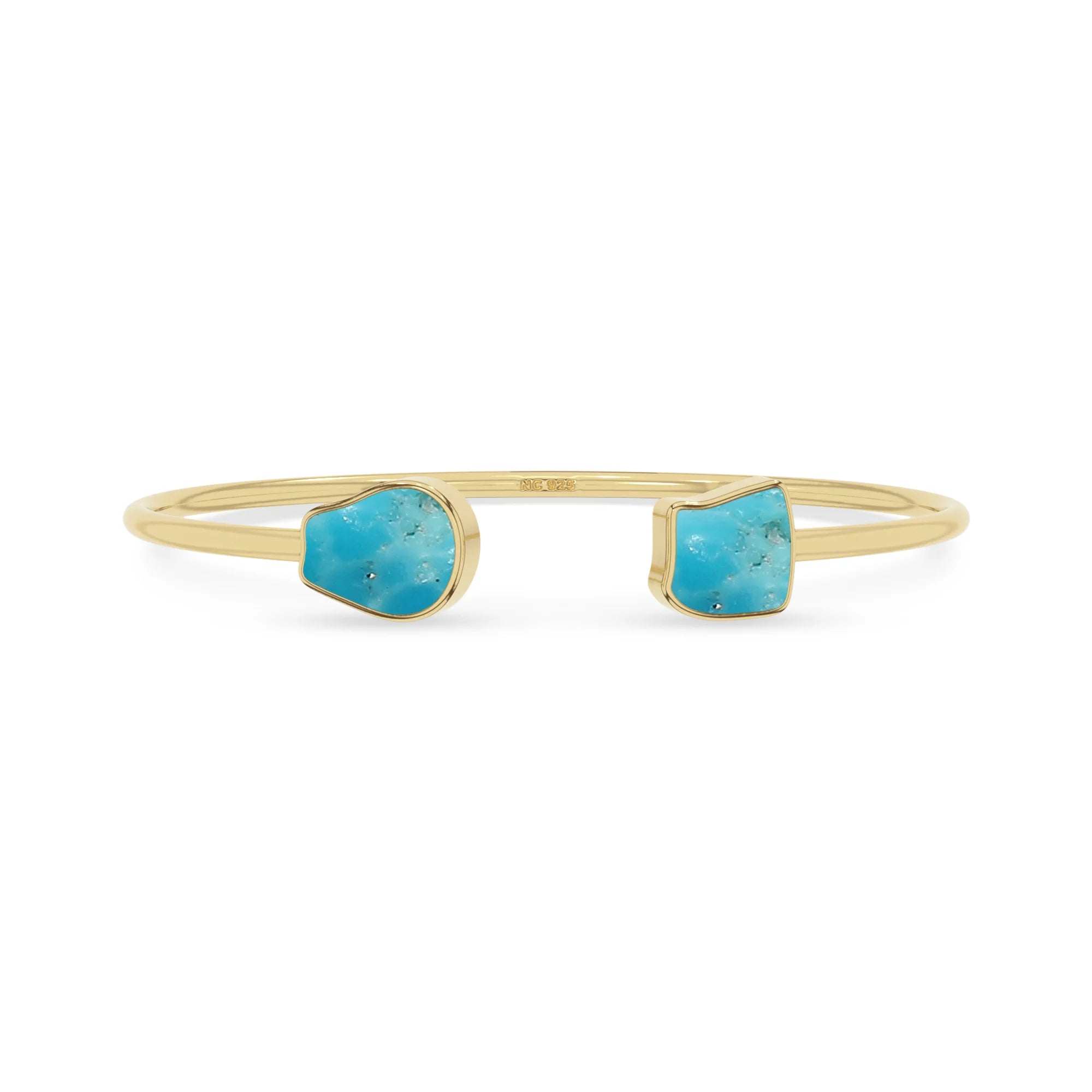 turquoise twister bracelet