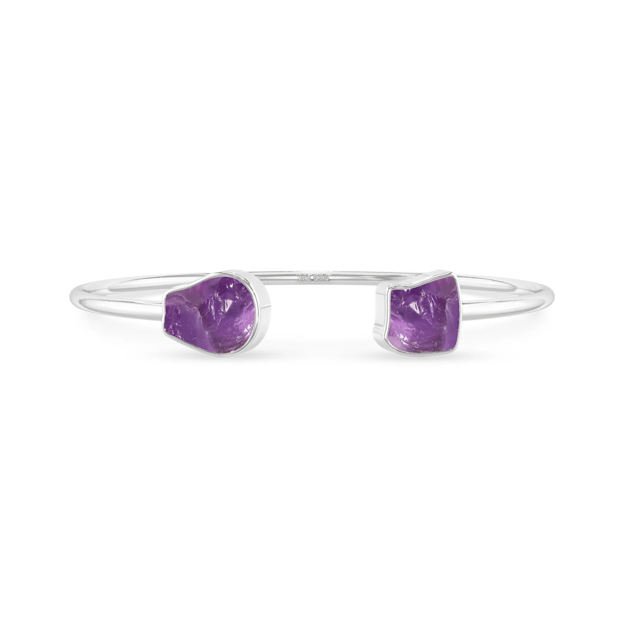 amethyst twister bracelet