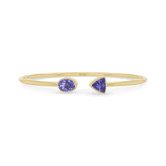 tanzanite cut bracelet