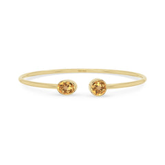 citrine cut bracelet