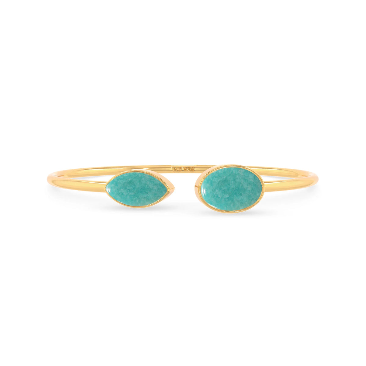 amazonite cab bracelet