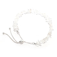 crystal rough bracelet