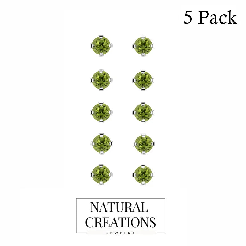 peridot earrings 