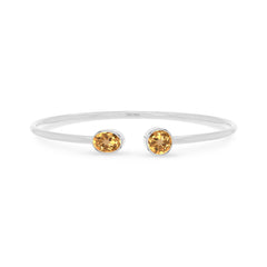 citrine cut bracelet