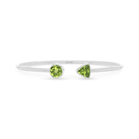 peridot cut bracelet