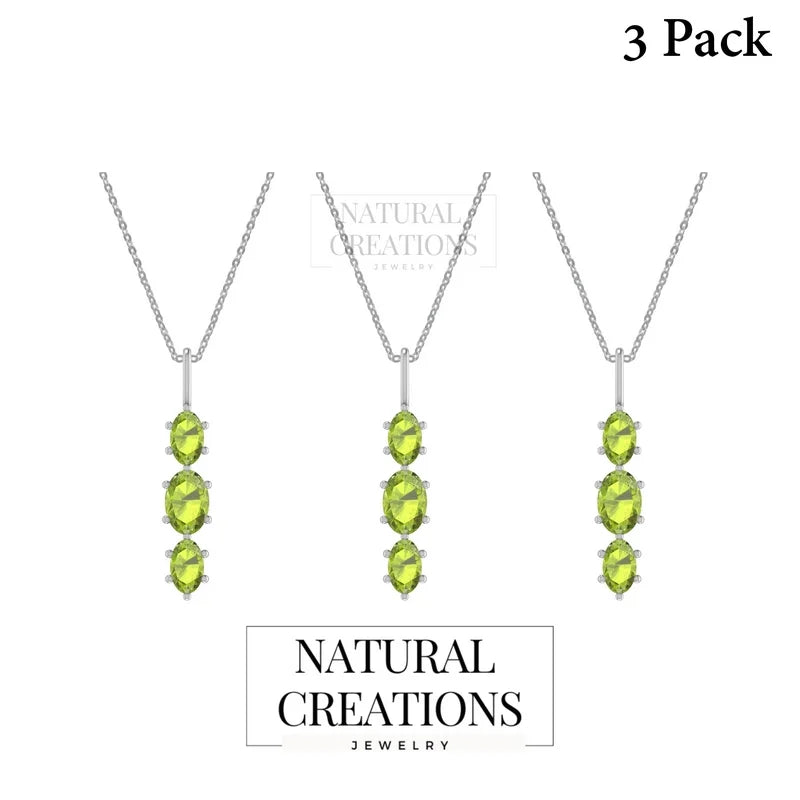 peridot pendant