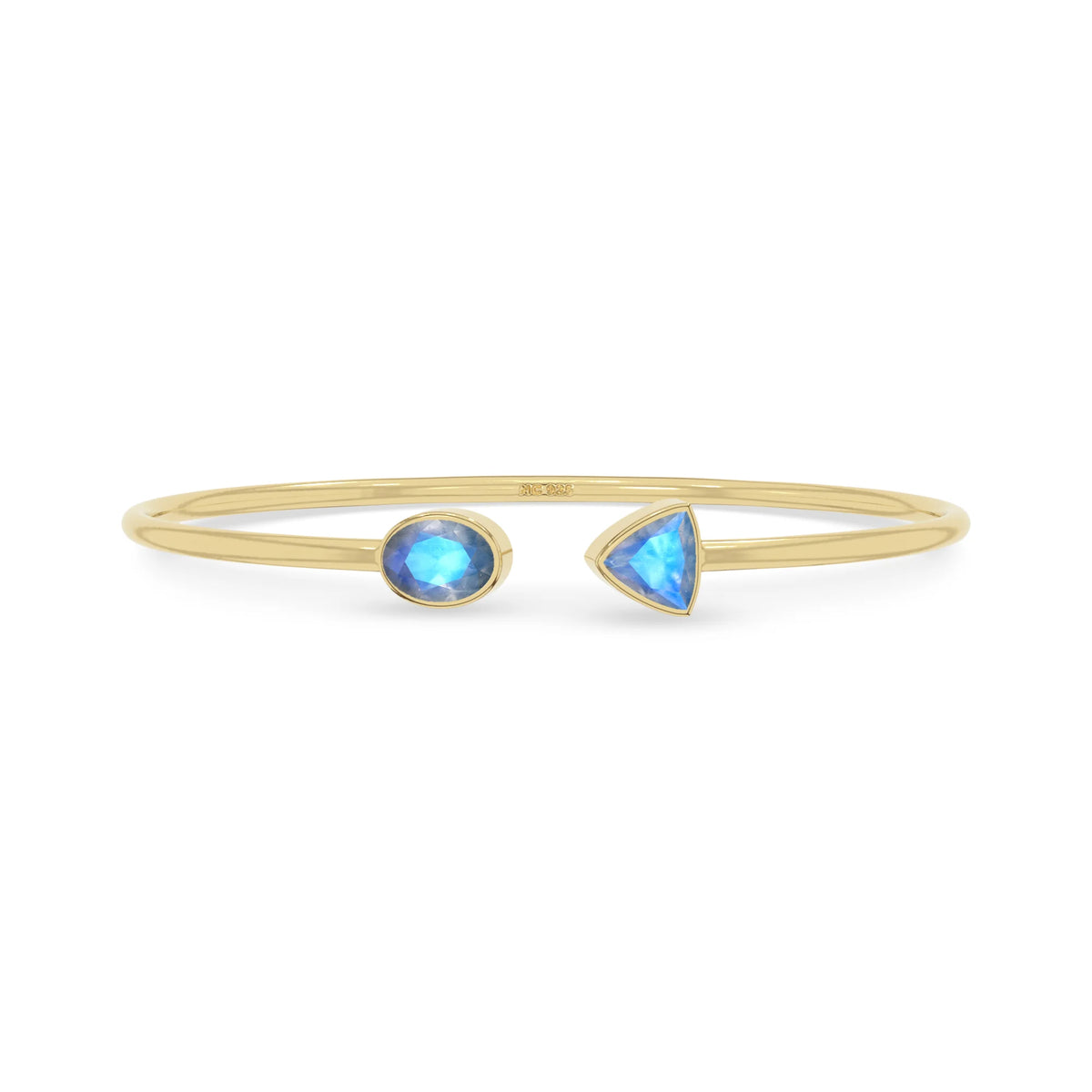 labradorite cut bracelet
